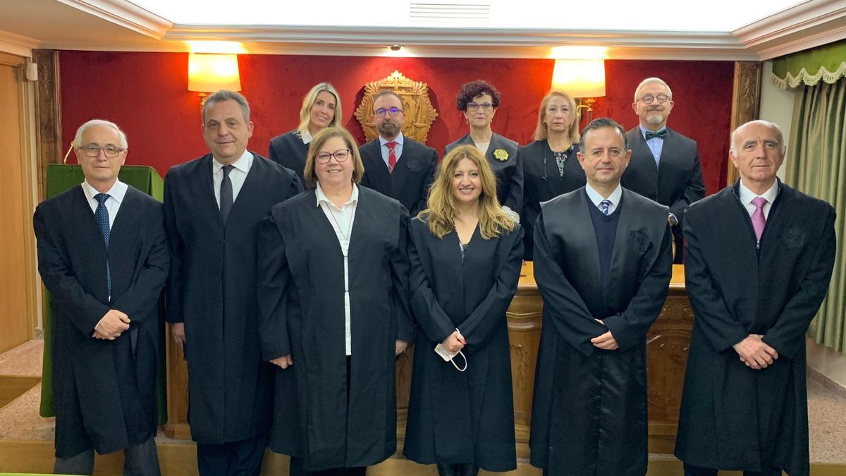 Junta de Gobierno del Colegio Oficial de Graduados Sociales de Alicante.