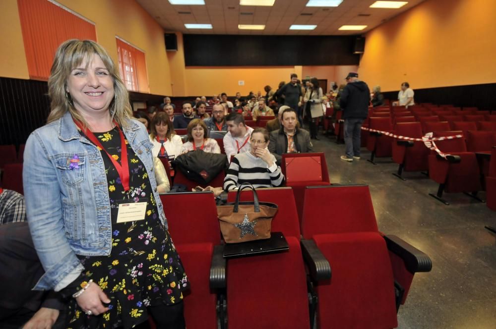 Elección de Esther Barbón como secretaria general de CC OO del Nalón