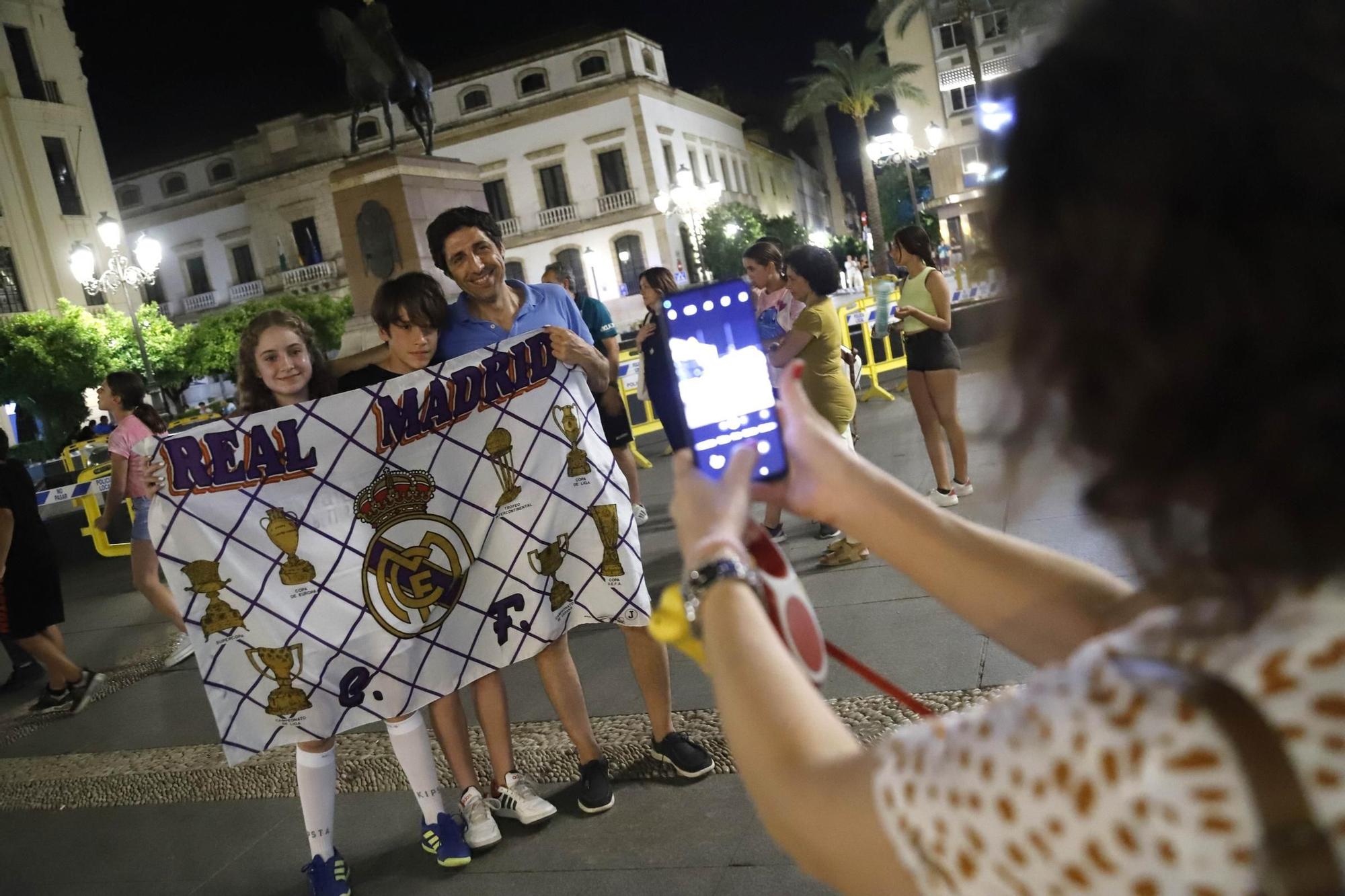 La celebración del título de Champions del Real Madrid en Córdoba, en imágenes