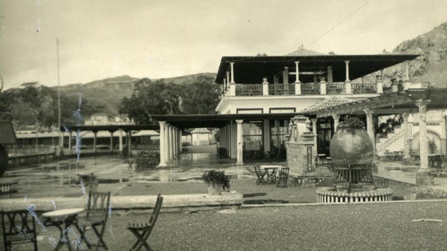 Foto del Balneario en los años 30.