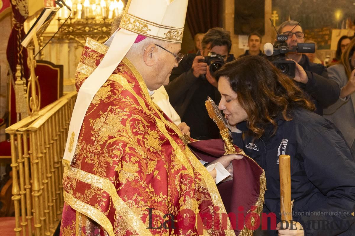 Así ha sido la visita de Isabel Díaz Ayuso a Caravaca de la Cruz