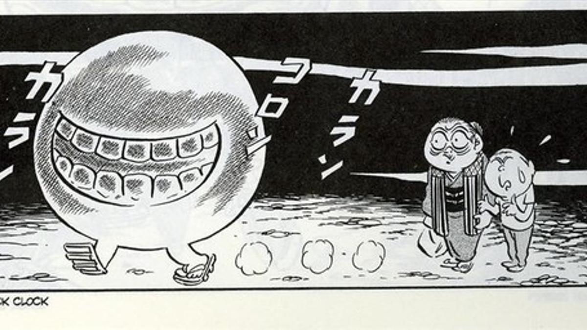 Dibujo de Shigeru Mizuki en Nonnonba.