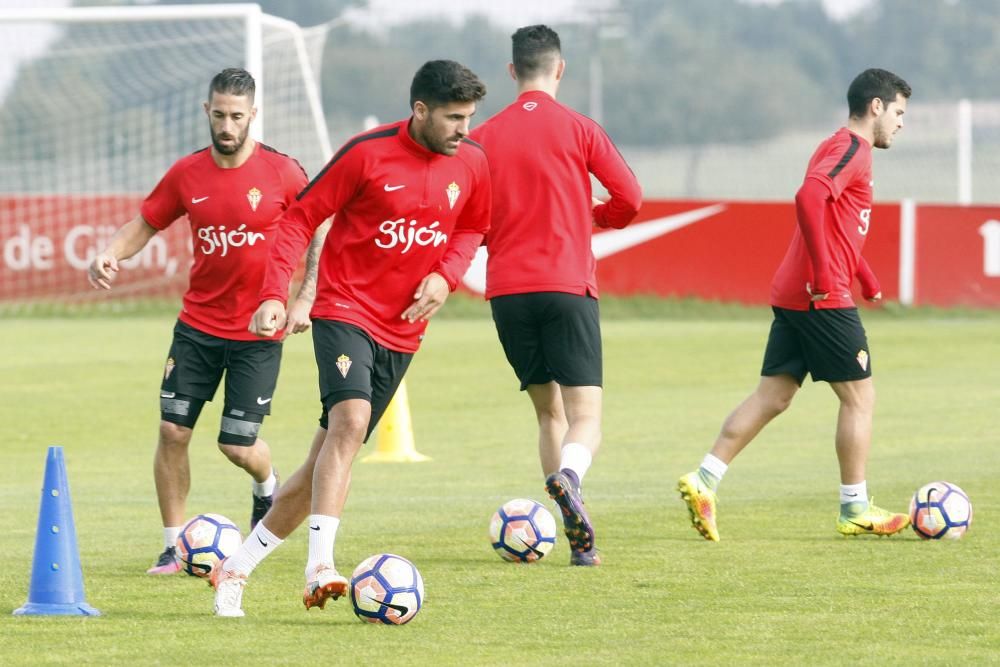 Entrenamiento del Sporting