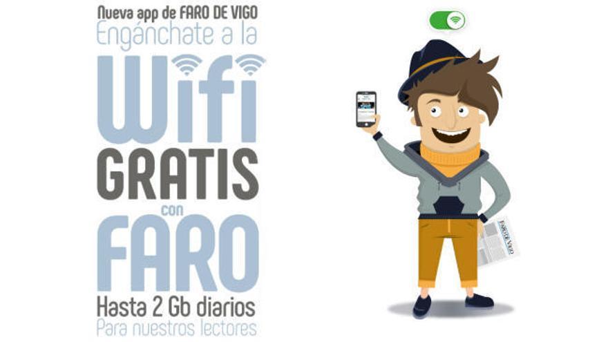 FARO DE VIGO lanza su wifi gratis en el centro de la ciudad