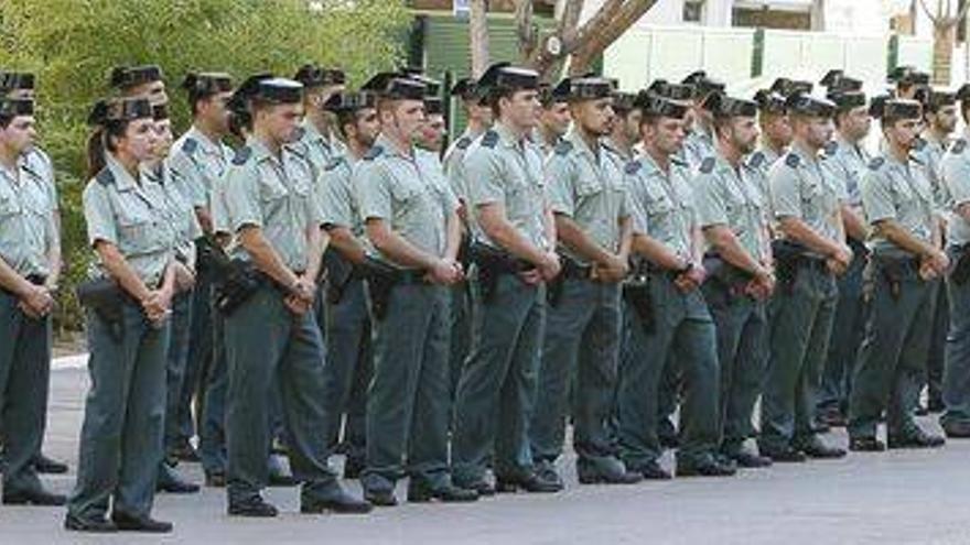 67 nuevos guardias civiles llegan a Castellón repartidos en 21 pueblos