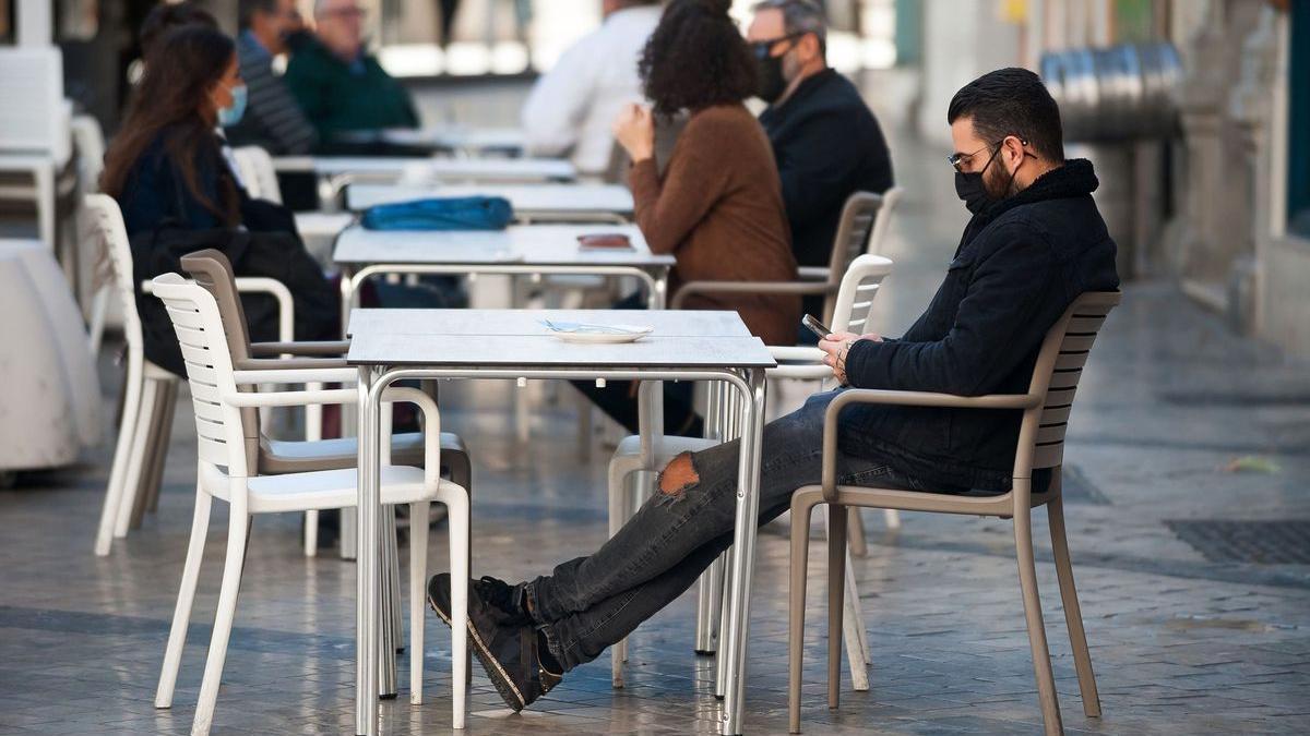 Una terrassa d'un bar