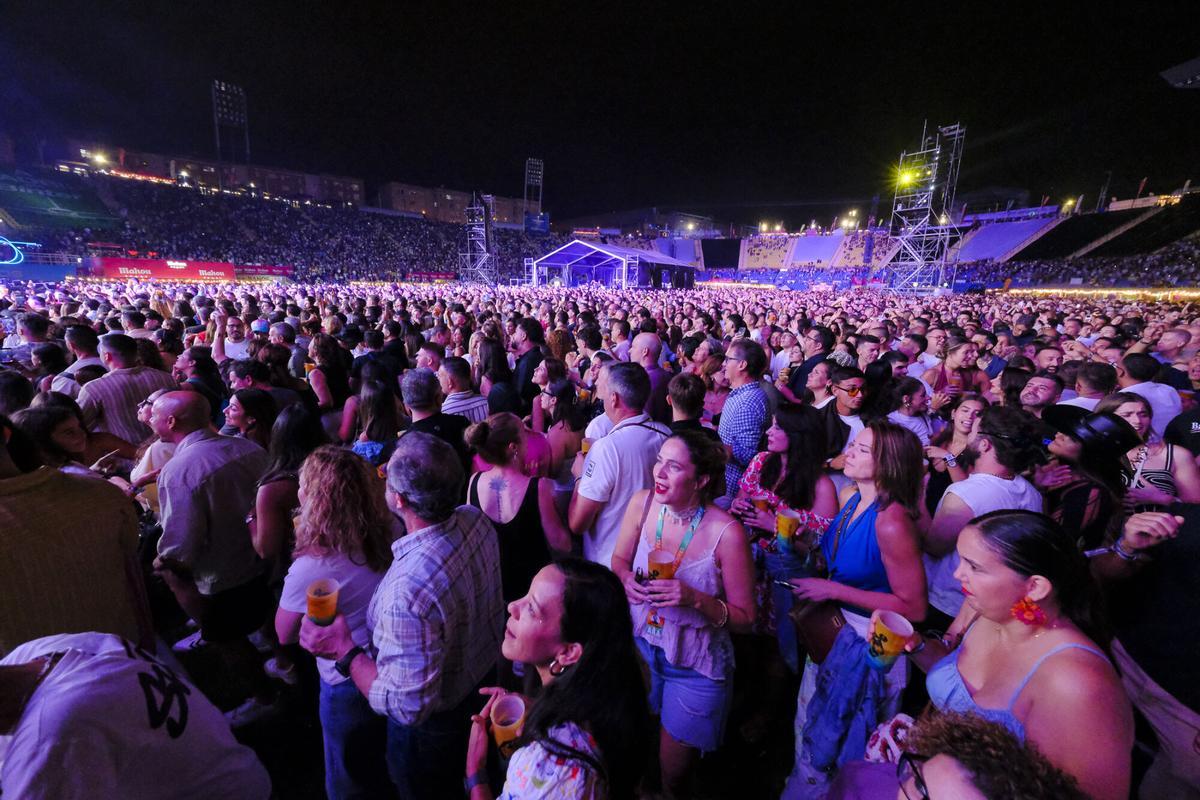 03-07-2026 LAS PALMAS DE GRAN CANARIA. Segunda jornada del Granca Live Fest. Fotógrafo: Andrés Cruz  | 03/07/2026 | Fotógrafo: Andrés Cruz | [idTask=266001] [Pinakes=3760130]