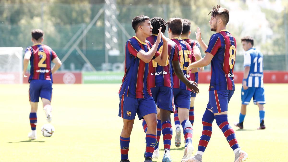 El Dépor le gana al Barcelona la final de la Copa de Campeones y es el mejor juvenil de España