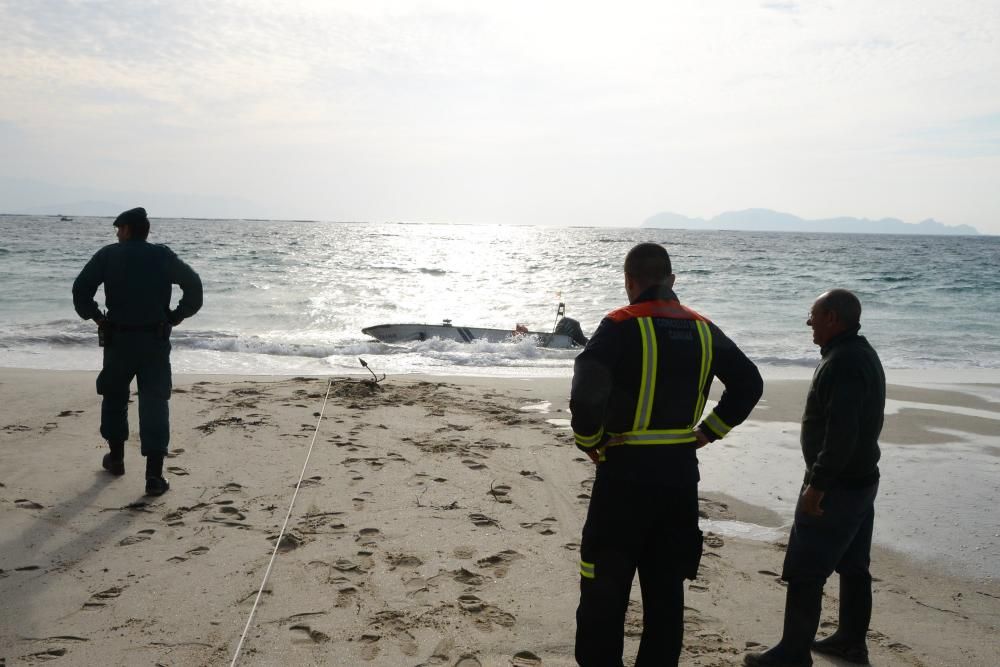 Un pescador resulta herido en la playa de Nerga