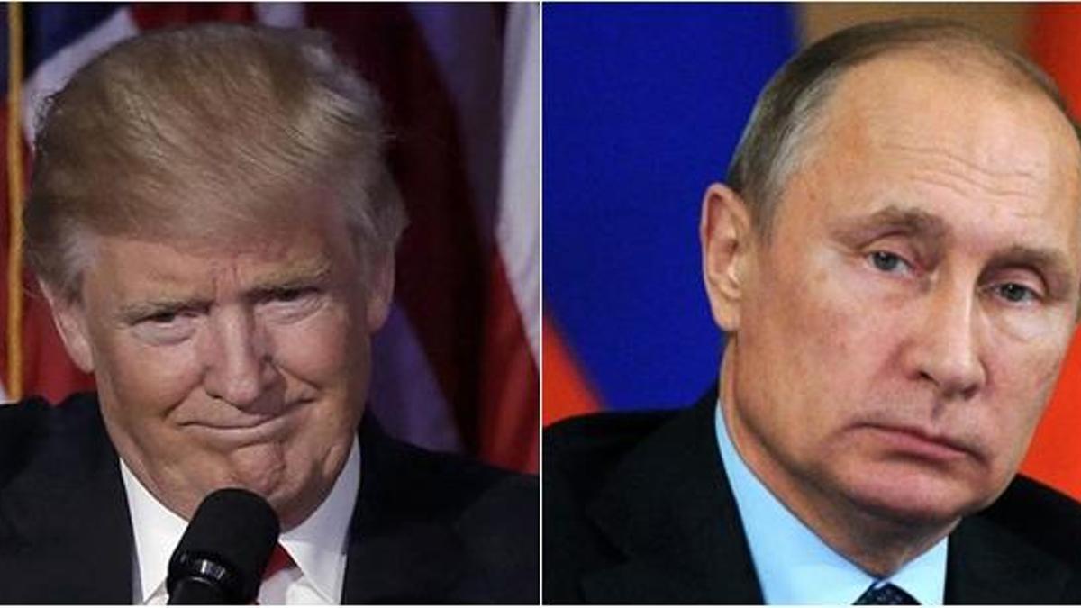 Donald Trump y Vladimir Putin.
