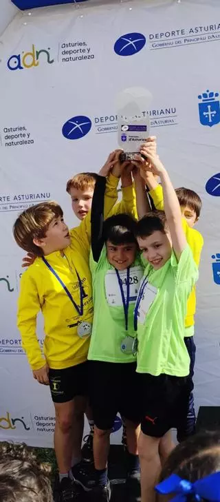 El Infiesto Atletismo logra seis medallas en el regional