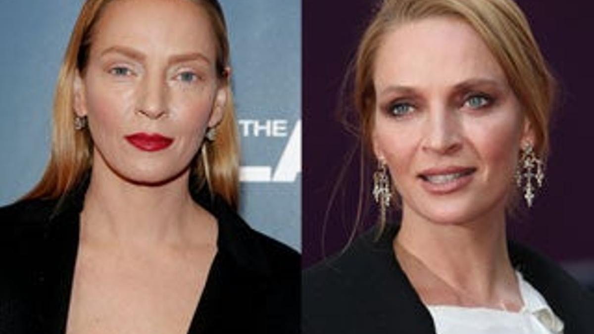 El cambio de Uma Thurman, ¿un error de bisturí?