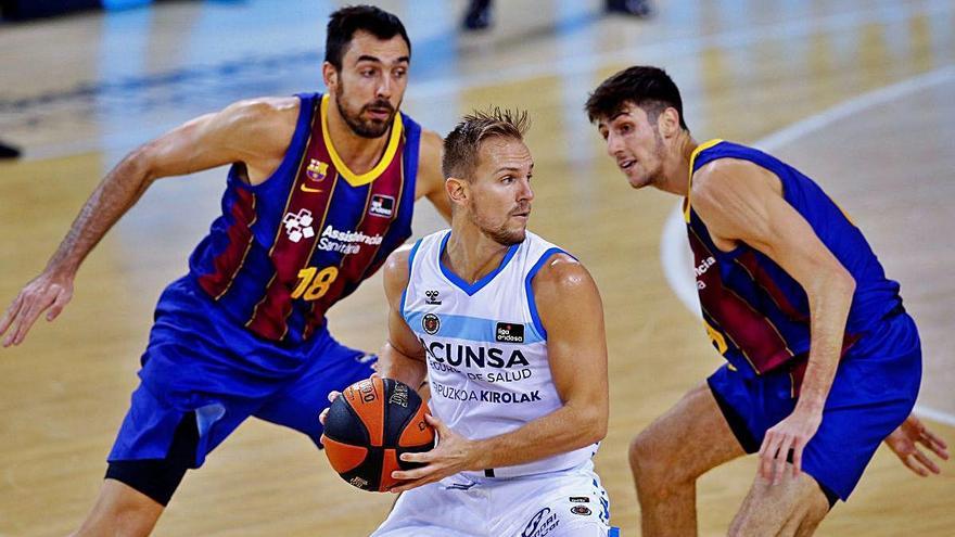 Bàsquet El Barça guanya el Guipúscoa abans del clàssic