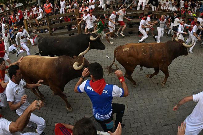 Octavo encierro de los Sanfermines 2022