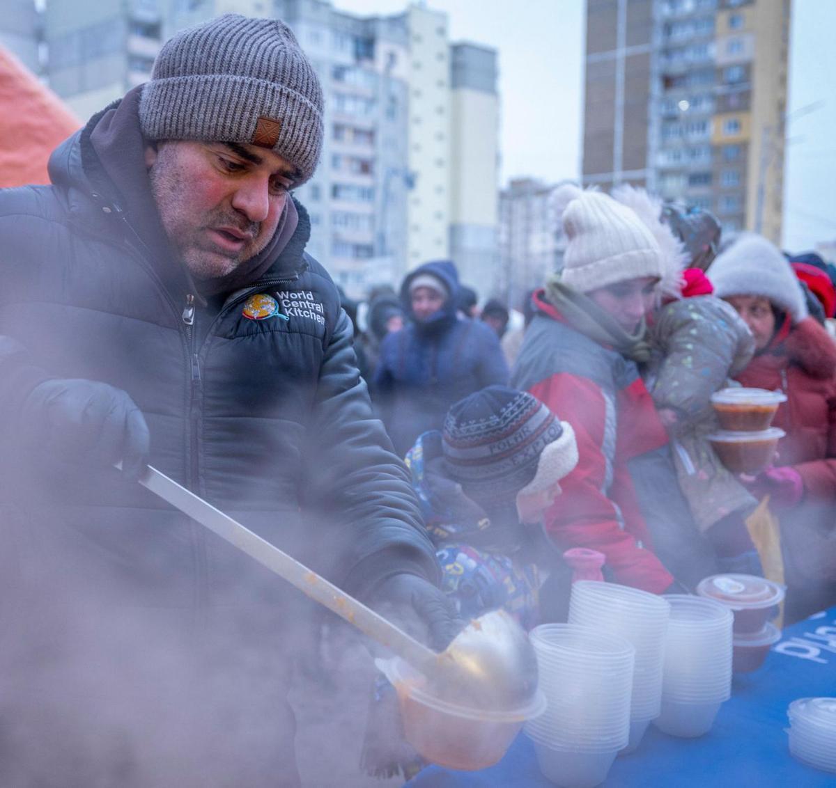 Kíiv resisteix a l’hivern més dur