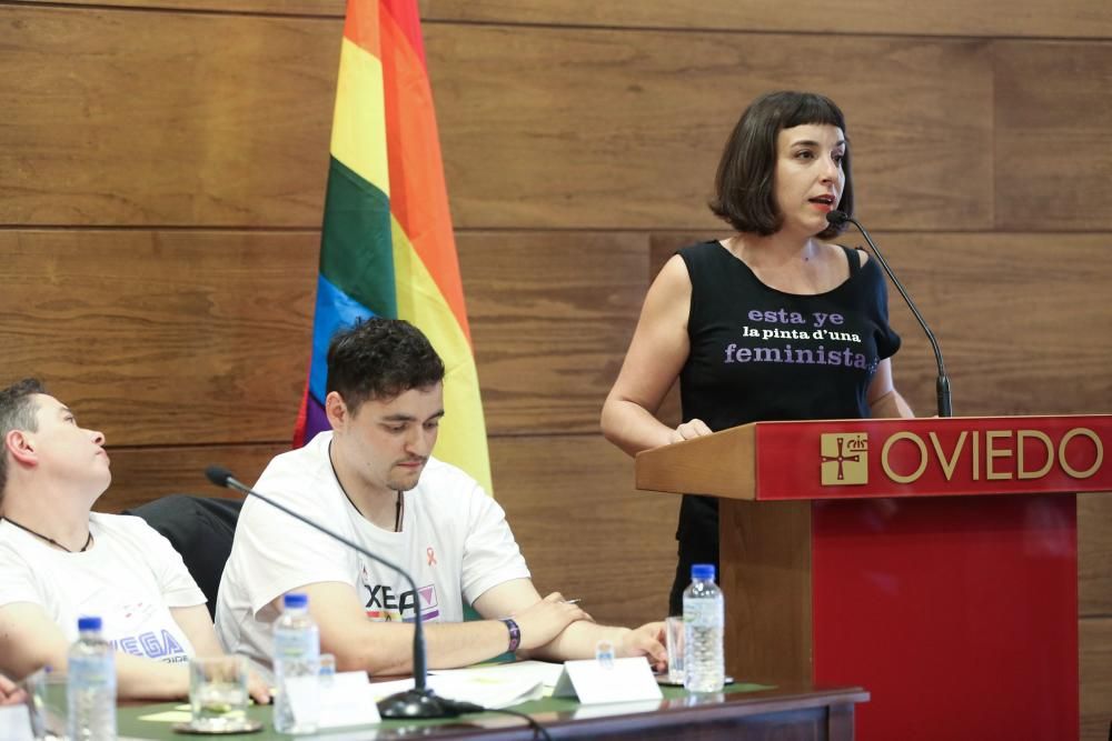 Celebración del Día del Orgullo LGTB en Oviedo