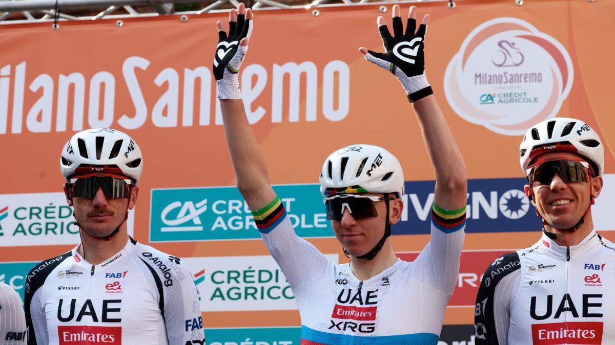 Pogacar se lleva un buen 'pellizco' por su victoria en la Milán-San Remo