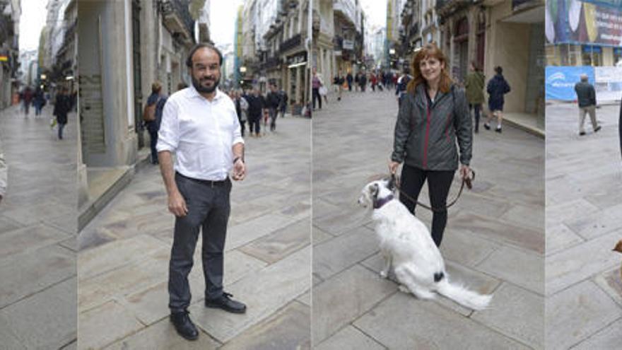 María José Vilasuso, Francisco Xosé Fernández, Fina García y Alejandra Gómez-Taboada.