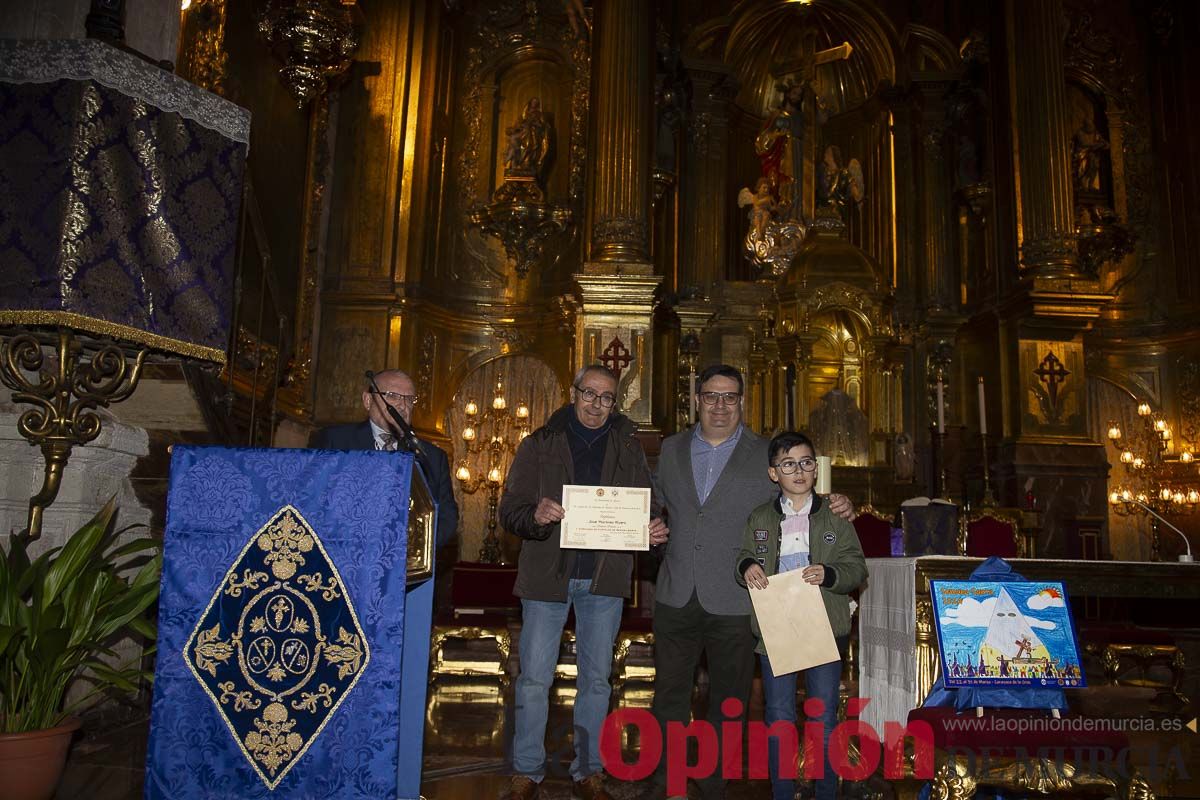 Presentación del cartel de Semana Santa de Caravaca