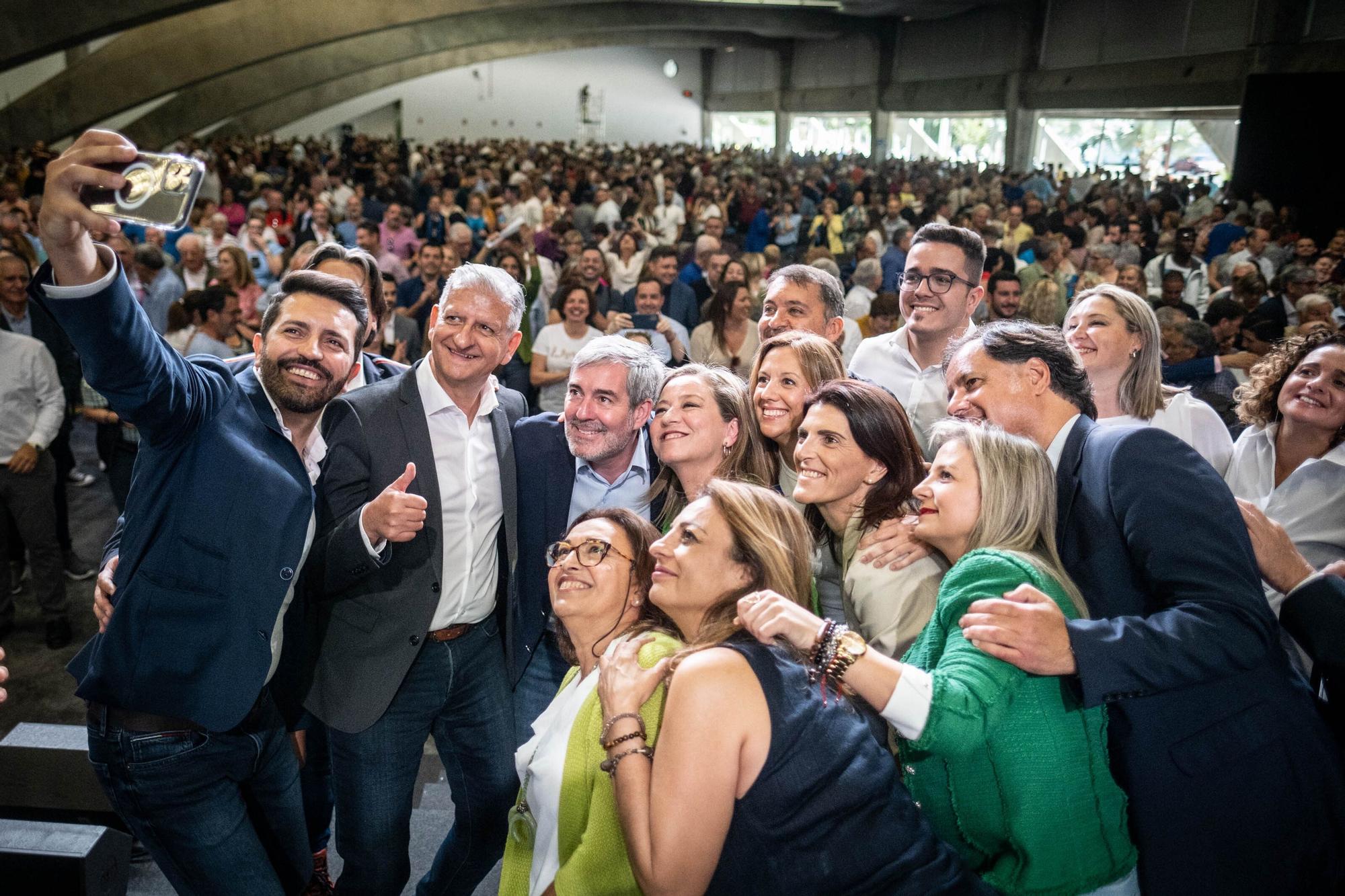 Candidaturas de Coalición Canaria en Tenerife.