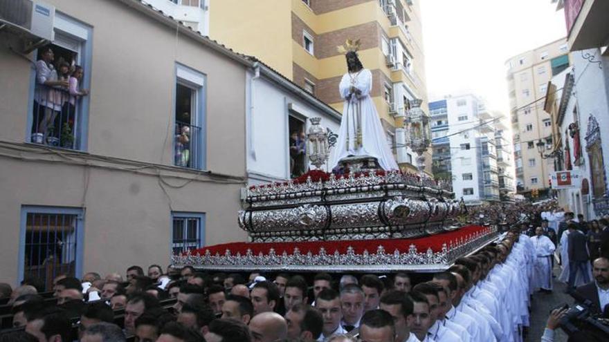 El Cautivo, en una imagen de la Semana Santa de este año.