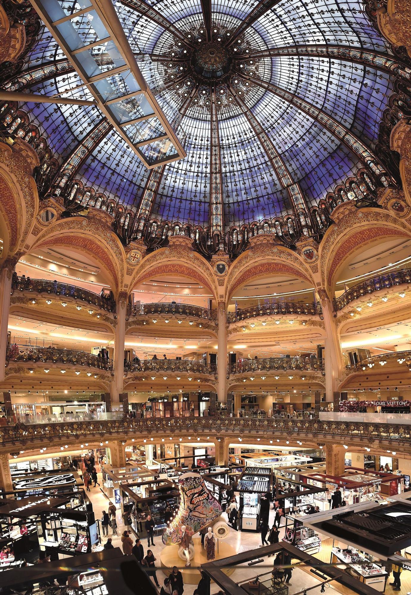 Cúpula de las galerías Lafayette.