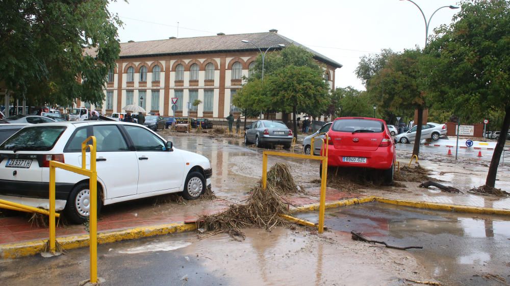 Graves inundaciones en Campillos, la comarca de Antequera y Teba en octubre de 2018