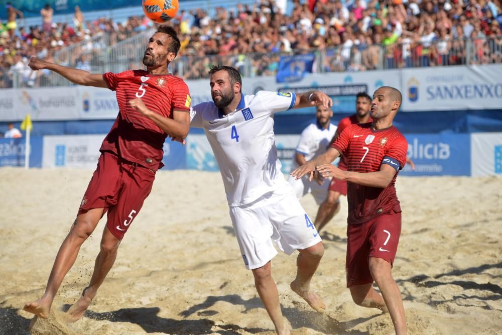 Silgar vibra con el europeo de fútbol playa // G.Santos