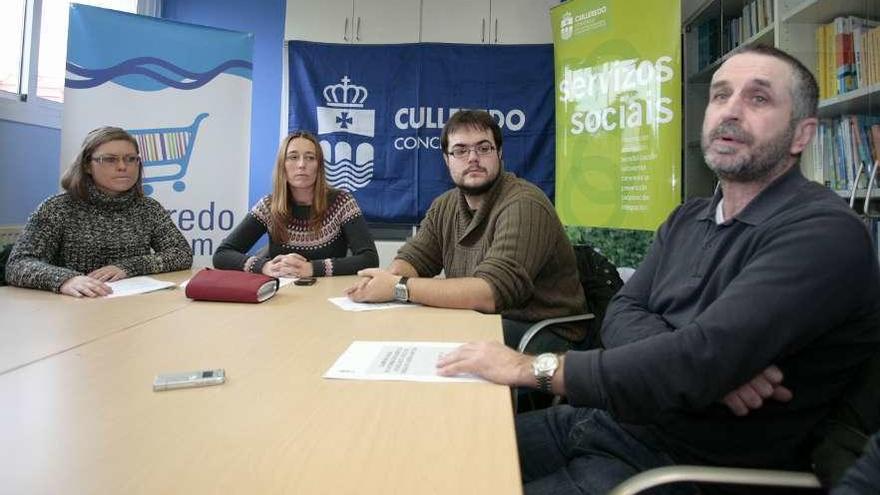 Comisión para la lucha contra los desahucios formada en 2013 en Culleredo.