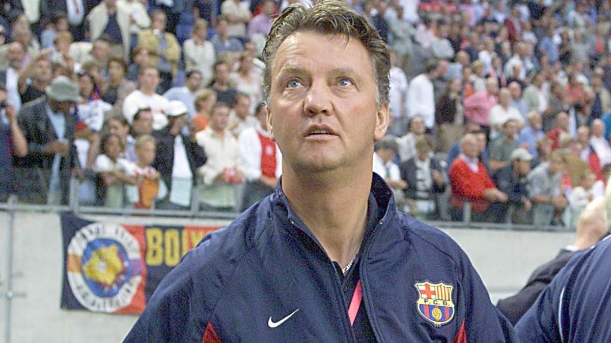 Van Gaal llegó al FCB con una Champions en su palmarés