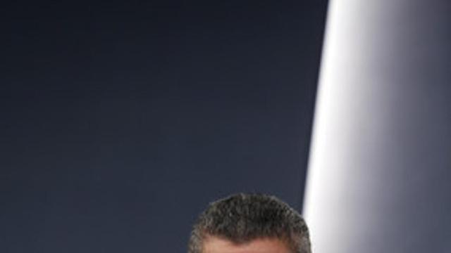 El ministro de Justicia, Alberto Ruiz-Gallardón, después de una rueda de prensa