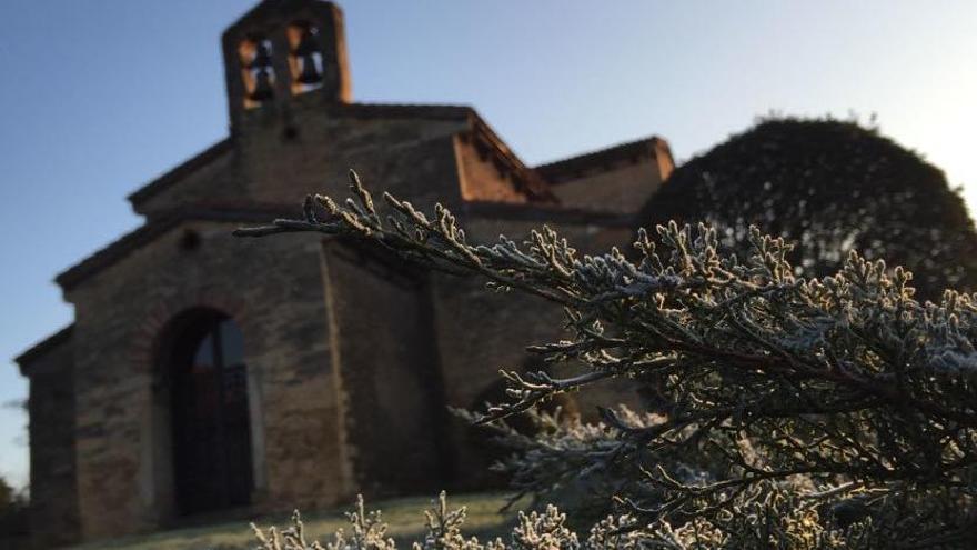 Asturias amanece congelada: sol y frío, protagonistas del fin de semana