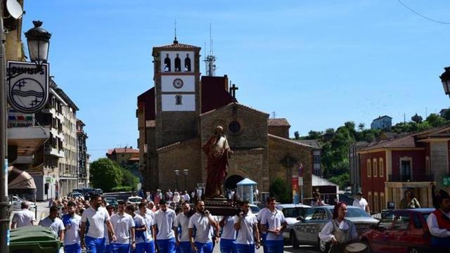 Procesión de San Bartolomé, en una imagen de archivo.