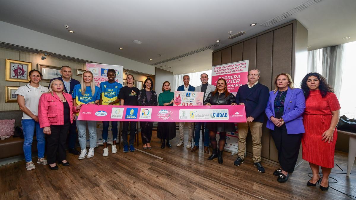 Presentación de la Carrera de la Mujer en Gran Canaria 2023