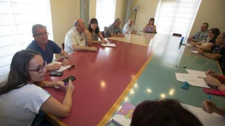 Reunión ayer de la Permanente del Consejo Escolar.