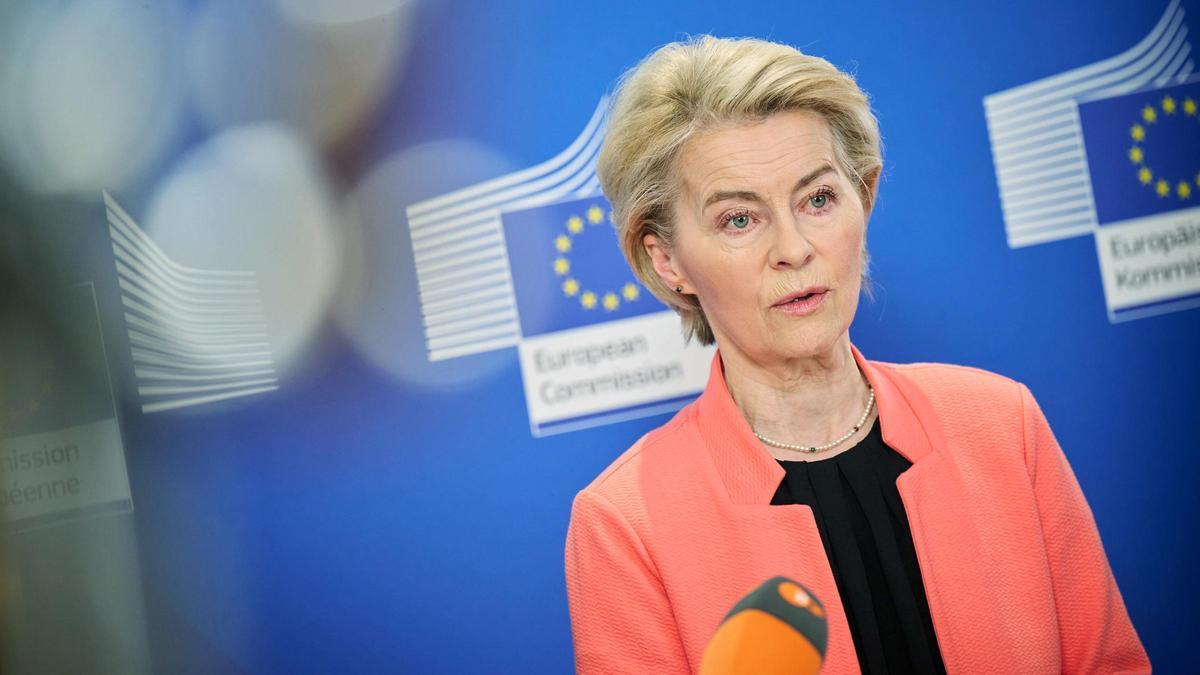 Von der Leyen ofrece a Trump "aranceles cero" en los productos industriales