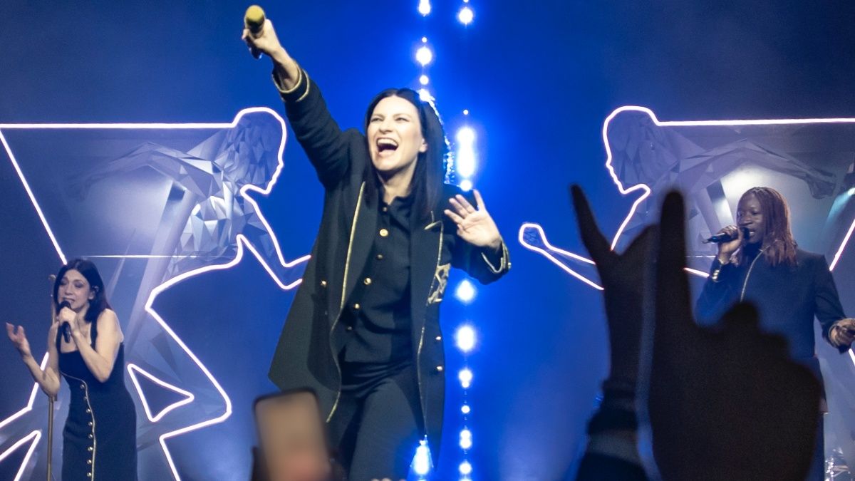 Laura Pausini en su concierto de Madrid dentro de su '#Laura30'
