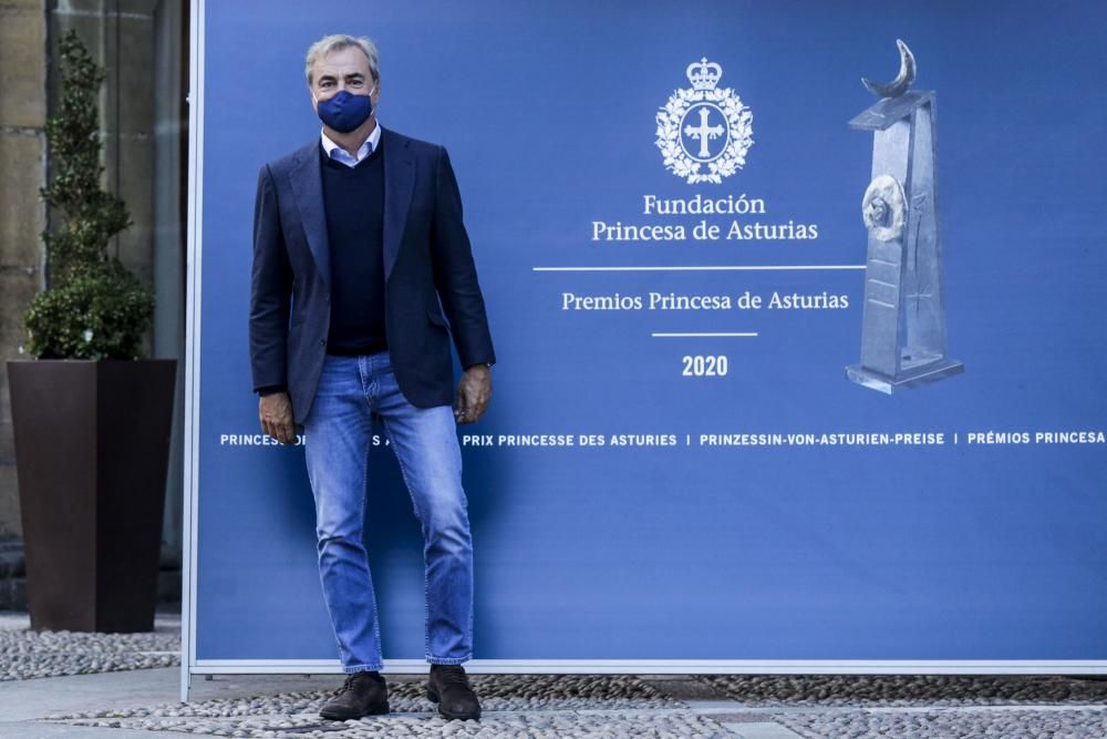 Premios Princesa: Llegada de los premiados