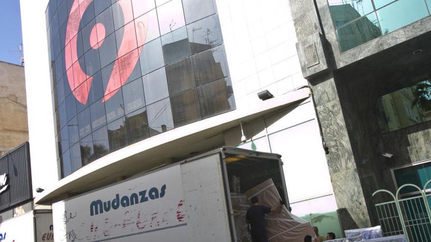 Edificio que sirvió de sede en Alicante para Canal 9