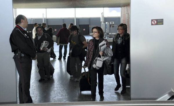 La huelga en el Aeropuerto de Zaragoza