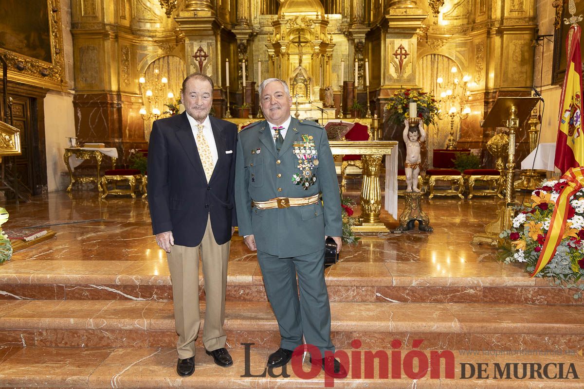 Así se ha vivido el día de la patrona de la Guardia Civil en Caravaca