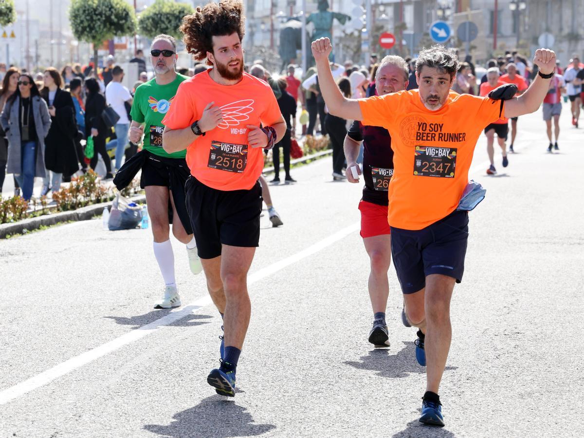 XXII MEDIO MARATON GRAN BAHIA VIG-BAY Y II MINIBAY. META EN BAIONA / ATLETISMO. CARRERA. VIGBAY. 22 MEDIO