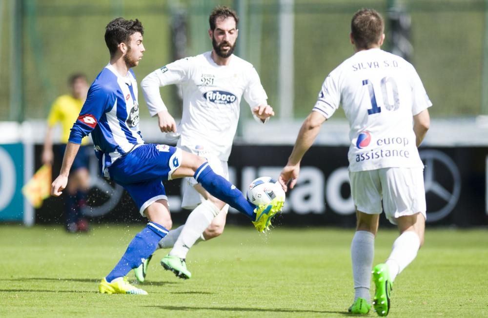 El Fabril se lleva el derbi coruñés ante el Silva