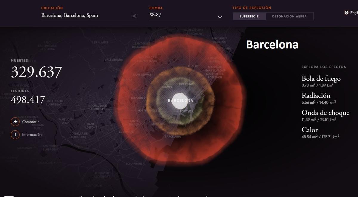 Explosión en Barcelona
