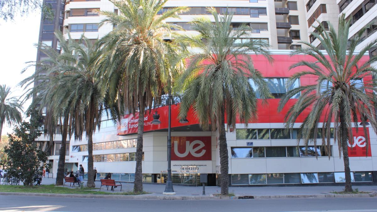 Las aula de la Universidad Europea están en pleno centro de València.