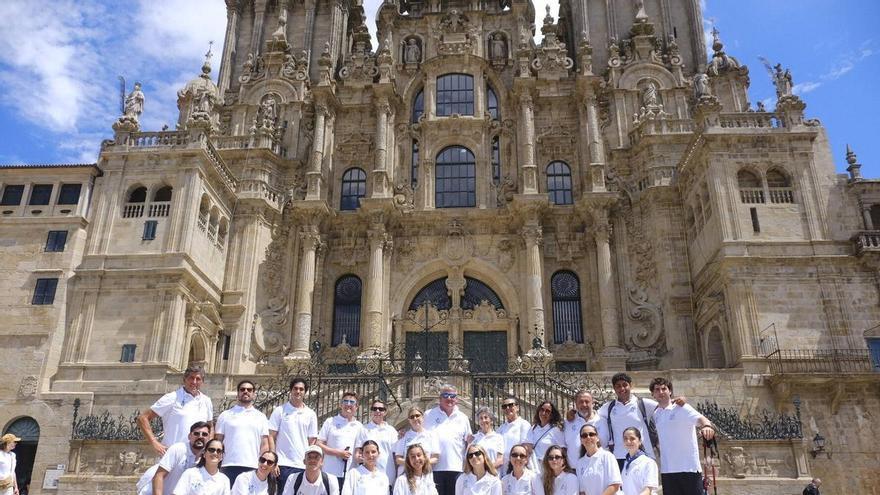 Una familia, 24 personas y 110 km: «Para mí el mérito es habernos juntado»