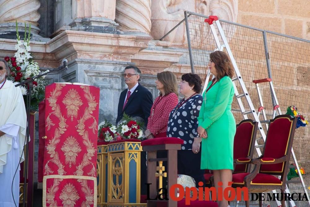 Ofrenda de flores en Caravaca