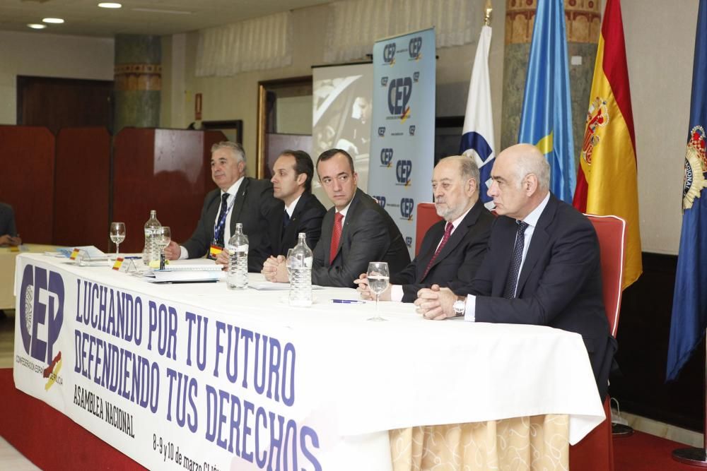 Asamblea de la Confederación Española de la Policía en Gijón