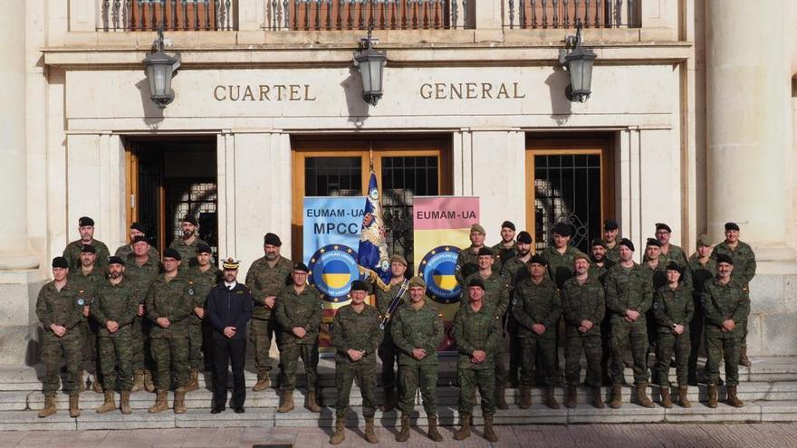 La Brigada X Guzmán el Bueno instruirá a 3.000 soldados ucranianos