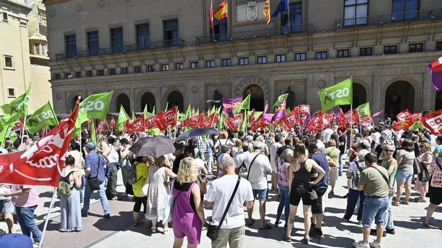 El sector de limpieza de edificios y locales de Zaragoza inicia una huelga indefinida